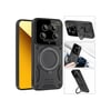 Xiaomi Mi 14 Ultra Uyumlu Kılıf Joy Lens Standlı Kapak - Mor Belirtilmemiş
