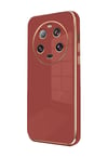 Xiaomi Mi 14 Ultra Uyumlu Kılıf Volet Silikon - Kırmızı Belirtilmemiş