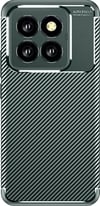 Xiaomi Mi 14t Pro Uyumlu Kılıf Auto Focus Karbon Kapak - Koyu Yeşil Belirtilmemiş