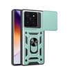 Xiaomi Mi 14t Pro Uyumlu Kılıf Pars Lens Yüzüklü Silikon - Yeşil Belirtilmemiş