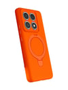 Xiaomi Mi 14t Pro Uyumlu Regal Magsafe Standlı Kapak - Turuncu Belirtilmemiş