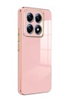 Xiaomi Mi 14t Pro Uyumlu Volet Silikon - Pembe Belirtilmemiş