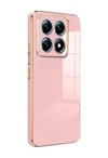 Xiaomi Mi 14t Pro Uyumlu Volet Silikon - Pembe Belirtilmemiş