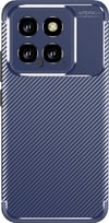 Xiaomi Mi 14t Uyumlu Kılıf Auto Focus Karbon Kapak - Lacivert Belirtilmemiş