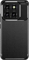 Xiaomi Mi 14t Uyumlu Kılıf Auto Focus Karbon Kapak - Siyah Belirtilmemiş