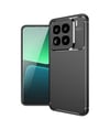 Xiaomi Mi 15 Pro Uyumlu Kılıf Auto Focus Karbon Kapak - Siyah Belirtilmemiş