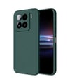Xiaomi Mi 15 Pro Uyumlu Kılıf Nano İçi Kadife Silikon - Koyu Yeşil Belirtilmemiş