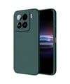 Xiaomi Mi 15 Pro Uyumlu Kılıf Nano İçi Kadife Silikon - Koyu Yeşil Belirtilmemiş