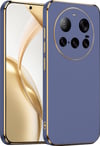 Xiaomi Mi 15 Ultra Uyumlu Kılıf Volet Silikon - Mavi Belirtilmemiş