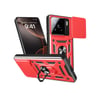 Xiaomi Mi 15 Uyumlu Kılıf Pars Lens Yüzüklü Silikon - Kırmızı Belirtilmemiş