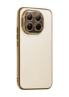 Xiaomi Mi 15 Uyumlu Lensli Silikon - Gold Belirtilmemiş