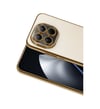 Xiaomi Mi 15 Uyumlu Lensli Silikon - Gold Belirtilmemiş