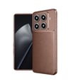 Xiaomi Mi 15t Pro Uyumlu Auto Focus Karbon Kapak - Kahverengi Belirtilmemiş