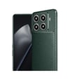 Xiaomi Mi 15t Pro Uyumlu Auto Focus Karbon Kapak - Koyu Yeşil Belirtilmemiş