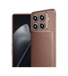 Xiaomi Mi 15t Pro Uyumlu Auto Focus Karbon Kapak - Kahverengi Belirtilmemiş