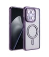 Xiaomi Mi 15t Pro Uyumlu Joke Simli Magneticsafe Kılıf - Derin Mor Belirtilmemiş