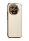 Xiaomi Mi 15t Pro Uyumlu Lensli Silikon - Gold Belirtilmemiş