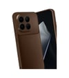 Xiaomi Mi 15t Uyumlu Auto Focus Karbon Kapak - Kahverengi Belirtilmemiş