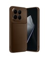 Xiaomi Mi 15t Uyumlu Auto Focus Karbon Kapak - Kahverengi Belirtilmemiş