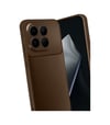 Xiaomi Mi 15t Uyumlu Auto Focus Karbon Kapak - Kahverengi Belirtilmemiş