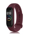 Xiaomi Mi Band 4 Uyumlu Klasik Kordon - Mürdüm -