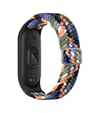 Xiaomi Mi Band 4 Uyumlu Star Kordon - Gri-turuncu -