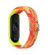 Xiaomi Mi Band 6 Uyumlu Star Kordon - Turuncu-sarı -