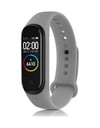 Xiaomi Mi Band 7 Uyumlu Klasik Kordon - Açık Gri -