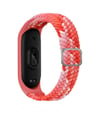 Xiaomi Mi Band 7 Uyumlu Star Kordon - Pembe-kırmızı -