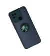 Xiaomi Poco C40 Uyumlu Kılıf Montreal Yüzüklü Silikon Kapak - Yeşil Belirtilmemiş