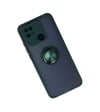 Xiaomi Poco C40 Uyumlu Kılıf Montreal Yüzüklü Silikon Kapak - Yeşil Belirtilmemiş