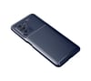 Xiaomi Poco F3 Uyumlu Kılıf Auto Focus Karbon Kapak - Lacivert Belirtilmemiş