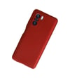 Xiaomi Poco F3 Uyumlu Kılıf First Silikon - Kırmızı Belirtilmemiş