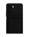 Xiaomi Poco F3 Uyumlu Kılıf Kelvin Kartvizitli Silikon - Siyah Belirtilmemiş