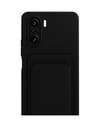Xiaomi Poco F3 Uyumlu Kılıf Kelvin Kartvizitli Silikon - Siyah Belirtilmemiş