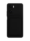 Xiaomi Poco F3 Uyumlu Kılıf Kelvin Kartvizitli Silikon - Siyah Belirtilmemiş