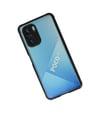 Xiaomi Poco F3 Uyumlu Kılıf Miami Şeffaf Silikon - Siyah Belirtilmemiş