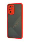 Xiaomi Poco F3 Uyumlu Kılıf Montreal Silikon Kapak - Kırmızı Belirtilmemiş