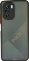 Xiaomi Poco F3 Uyumlu Kılıf Montreal Silikon Kapak - Siyah Belirtilmemiş