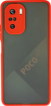 Xiaomi Poco F3 Uyumlu Kılıf Montreal Silikon Kapak - Kırmızı Belirtilmemiş
