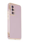 Xiaomi Poco F5 Pro Uyumlu Kılıf Volet Silikon - Mor Belirtilmemiş
