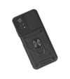 Xiaomi Poco M4 Pro 4g Uyumlu Kılıf Pars Lens Yüzüklü Silikon - Siyah Belirtilmemiş
