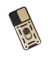 Xiaomi Poco M4 Pro 4g Uyumlu Kılıf Pars Lens Yüzüklü Silikon - Gold Belirtilmemiş