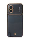 Xiaomi Poco M5 Uyumlu Kılıf Liva Lens Silikon - Mavi Belirtilmemiş