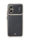 Xiaomi Poco M5 Uyumlu Kılıf Liva Lens Silikon - Beyaz Belirtilmemiş