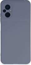 Xiaomi Poco M5 Uyumlu Kılıf Nano İçi Kadife Silikon - Gri Belirtilmemiş