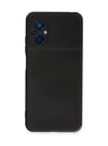 Xiaomi Poco M5 Uyumlu Kılıf Nano İçi Kadife Silikon - Siyah Belirtilmemiş
