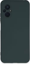 Xiaomi Poco M5 Uyumlu Kılıf Nano İçi Kadife Silikon - Koyu Yeşil Belirtilmemiş