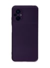 Xiaomi Poco M5 Uyumlu Kılıf Nano İçi Kadife Silikon - Mor Belirtilmemiş