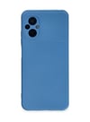 Xiaomi Poco M5 Uyumlu Kılıf Nano İçi Kadife Silikon - Mavi Belirtilmemiş
